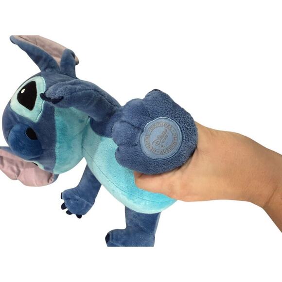 14" DISNEY STORE EXCLUSIVE LILO & STITCH STITCH AND ANGEL PINK LOT OF 2 PLUSH - Picture 7 of 8